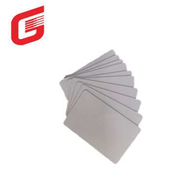 Vente personnalisée CR80 plastique en blanc teslin ic puce carte de visite