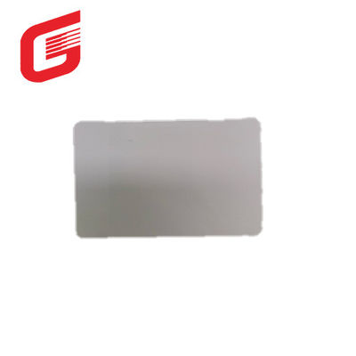Vente personnalisée CR80 plastique en blanc teslin ic puce carte de visite