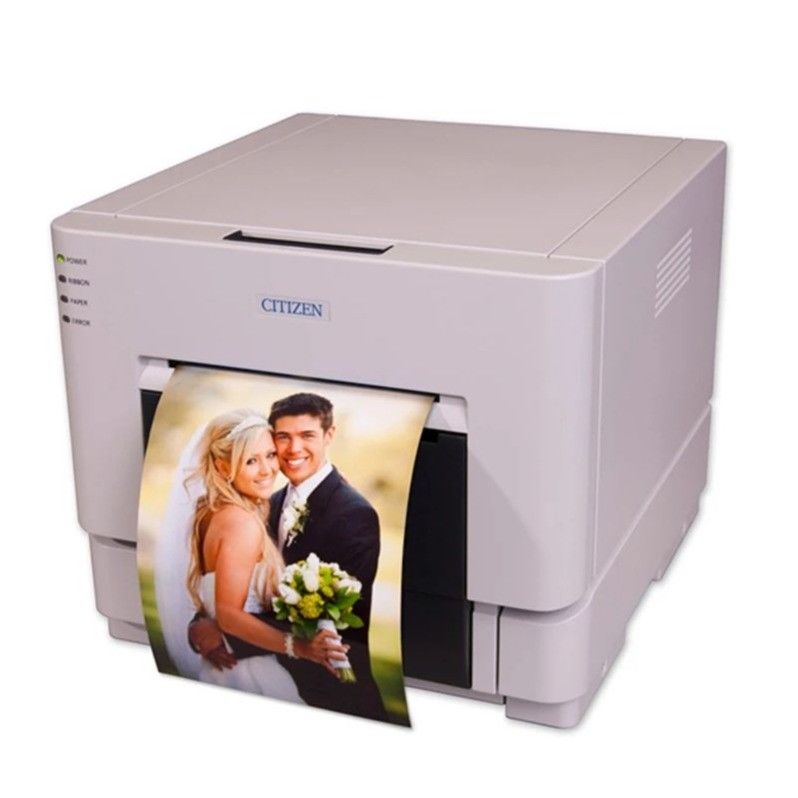 Imprimante photo haute définition Citizen CY-02 à sublimation par teinture avec 1 accessoire inclus