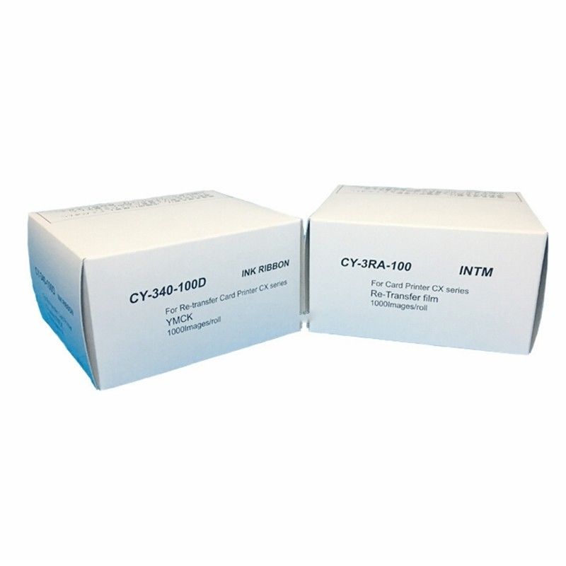 Le ruban YMCK et le film de transfert CY-3RA-100 Le choix parfait pour l'imprimante CY-340-100D