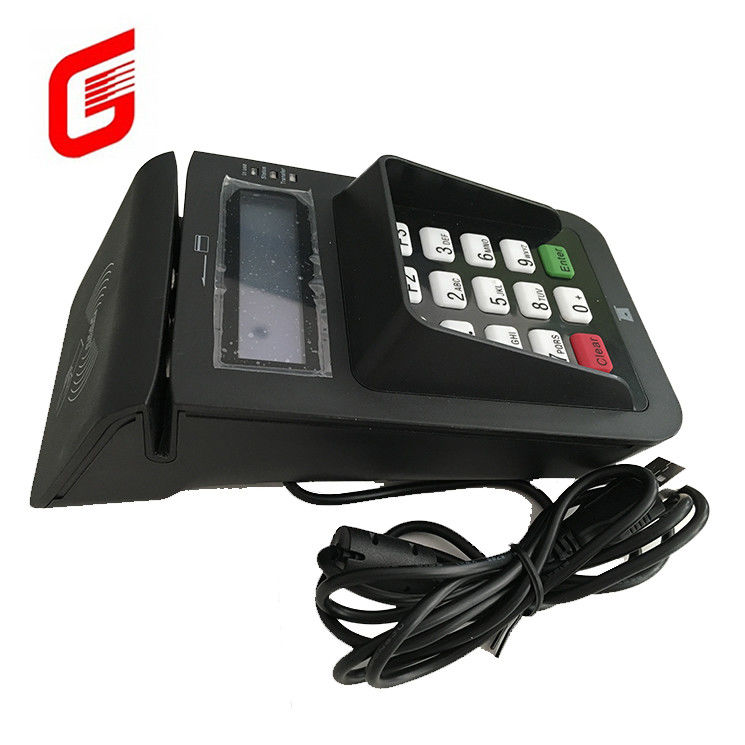 Taux de communication 9600bps-115200bps Lecteur de carte à puce USB E7 noir
