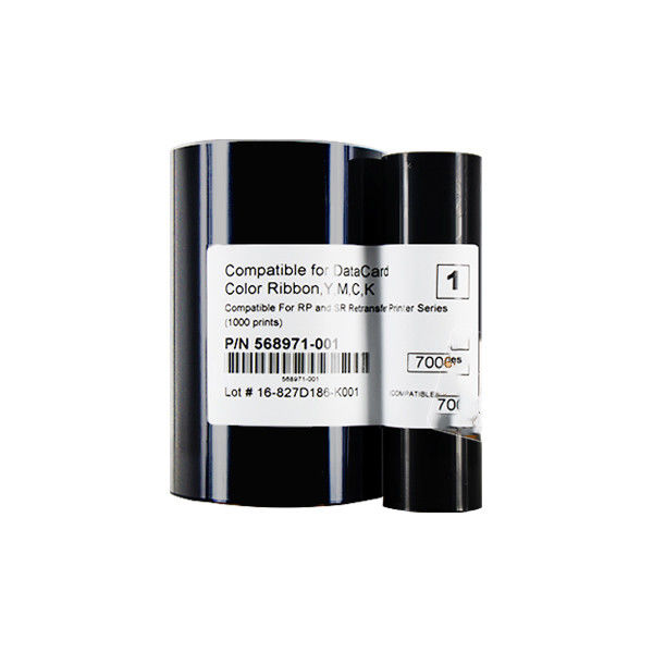 Compatibilité élevée Carte de données compatible YMCK Ruban couleur / Film de transfert 568971-001