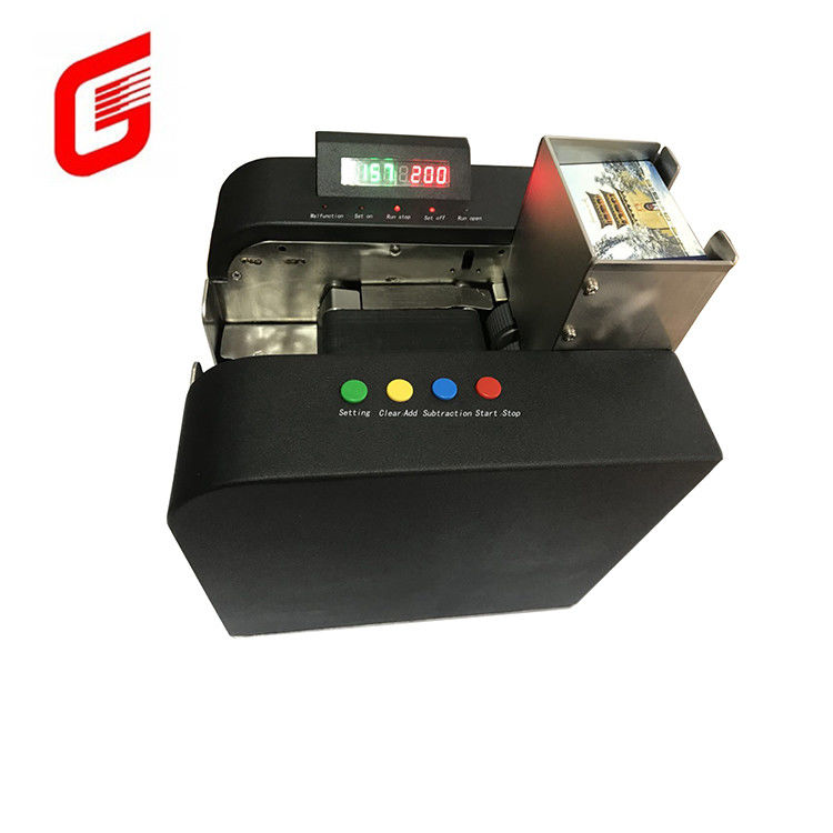 Machine de comptage automatique de cartes ZK-3300 à haute vitesse et précise avec autre type d'interface