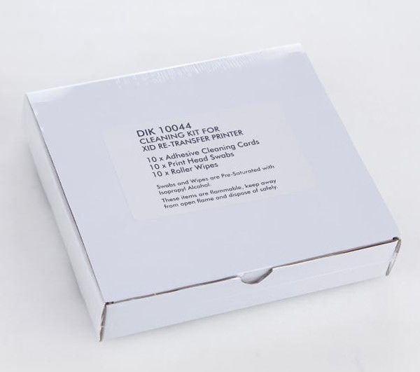 Le kit de nettoyage des imprimantes de cartes XID Retransfer avec 10 lingettes à rouleaux garantit une longue durée de vie