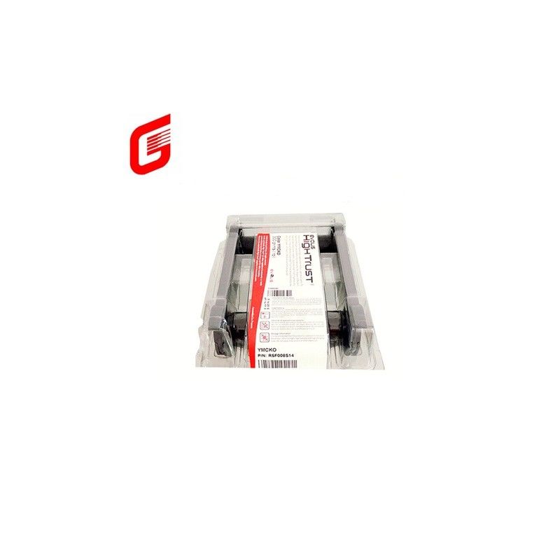 Evolis R5F008S14 YMCKO Ruban pour la primauté Zenius Imprimantes de cartes d'identité en PVC Remplacer R5F008S140