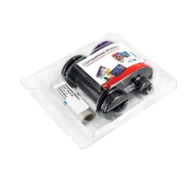 Evolis Avansia RT4F010SAA YMCK Ruban couleur RCL009NAA Ruban d'imprimante à film de retransfert clair