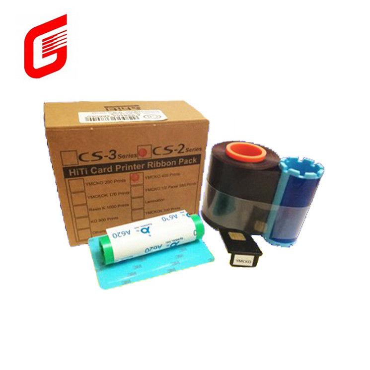 CS-2 Compatible YMCKO-C6 Ruban couleur pour l'imprimante de cartes HITI CS-220e