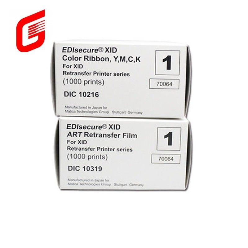 XID8300 Ruban de transfert de couleur original YMCK applicable pour l'imprimante de carte d'identité XID8600