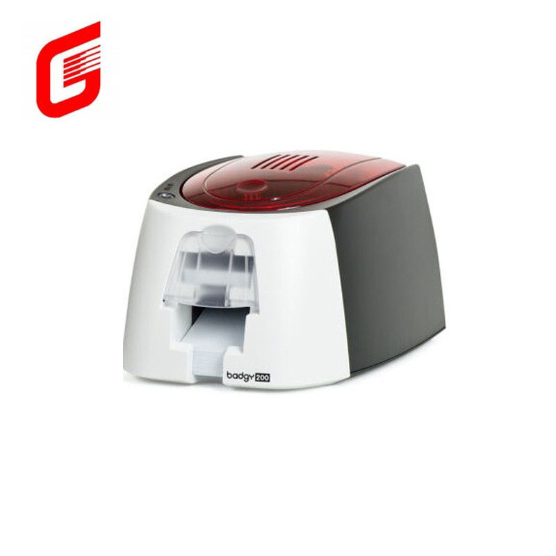 Evolis Badgy200 Imprimante de carte à puce en plastique intelligent ID 25-40 Capacité et conception du chargeur de carte