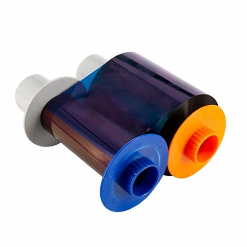 Fargo HDP 5000 ruban d'imprimante de cartes en PVC en couleur YMCK avec du nylon durable