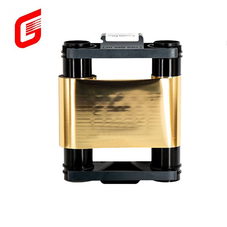 Ruban compatible CBGR0500GL pour imprimante de carte d'identité Badgy 100 200 Images en or métallique 500