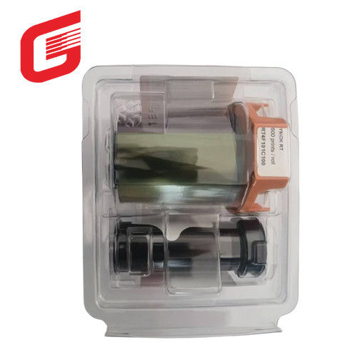 Evolis AGILIA Ruban Imprimante de cartes en plastique transparente invisible couleur bleue ruban thermique UV RT4F101C100